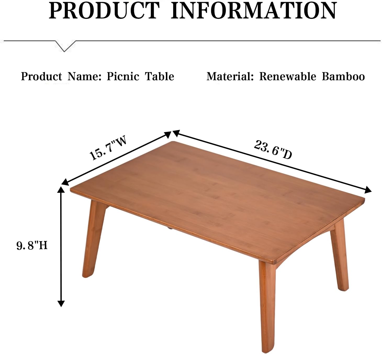 Folding Tea Table
